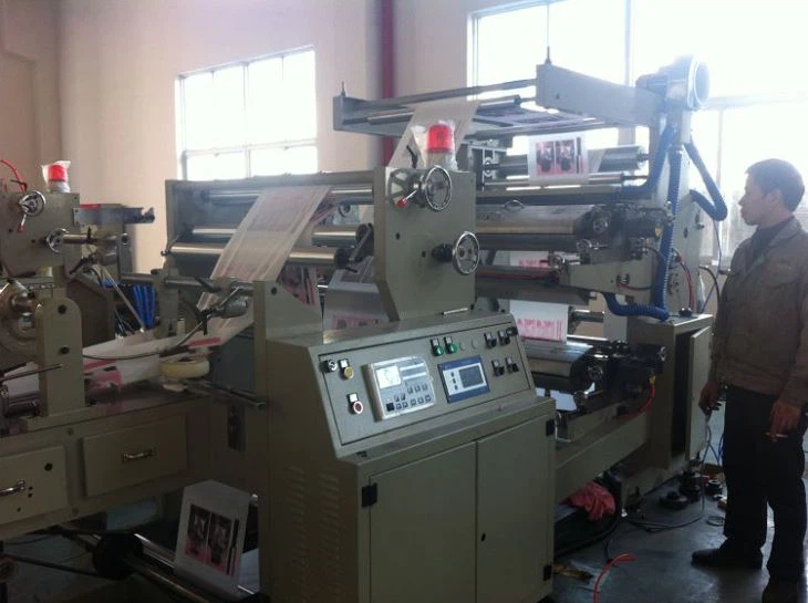 Flat Bottom Paper Bag Making Machine Inline Printer Flat Bottom Paper Bag Making Machine Inline Printer