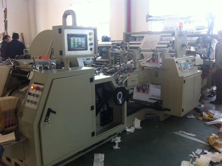 Flat Bottom Paper Bag Making Machine Inline Printer Flat Bottom Paper Bag Making Machine Inline Printer