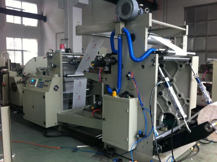 Flat Bottom Paper Bag Making Machine Inline Printer Flat Bottom Paper Bag Making Machine Inline Printer